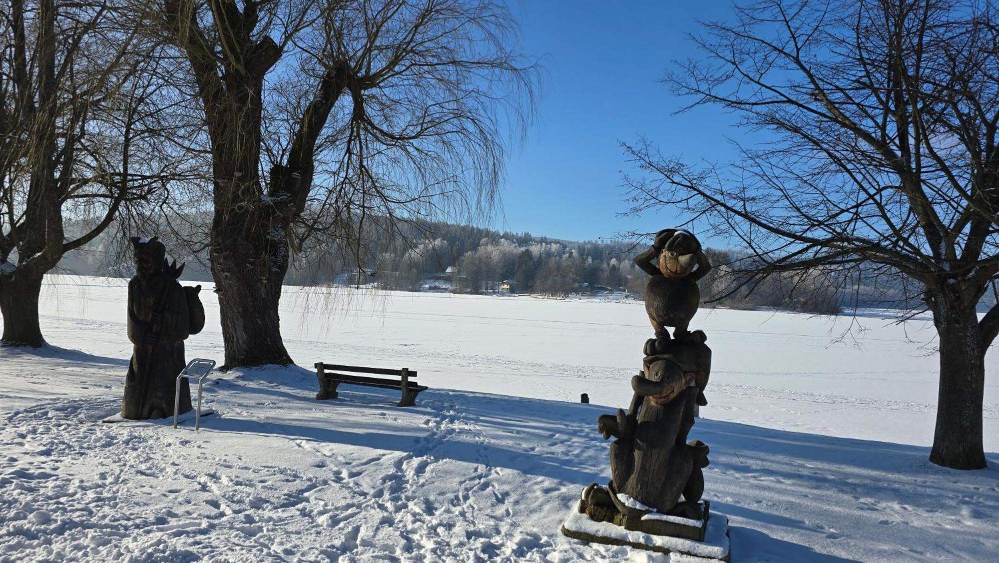 Pohoda Na Hurce Horní Planá Bagian luar foto